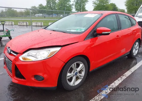2014 Ford Focus Se from USA, damaged, VIN 1FADP3K2XEL434662